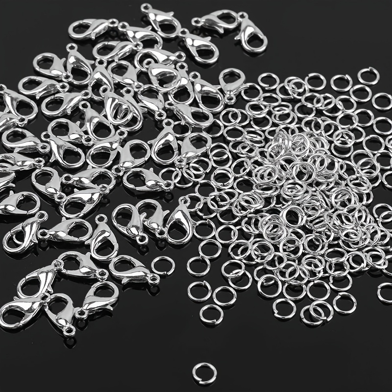 Jewelry Making At Home - 1/2/300pcs Lobster Clasps Open Jump Rings