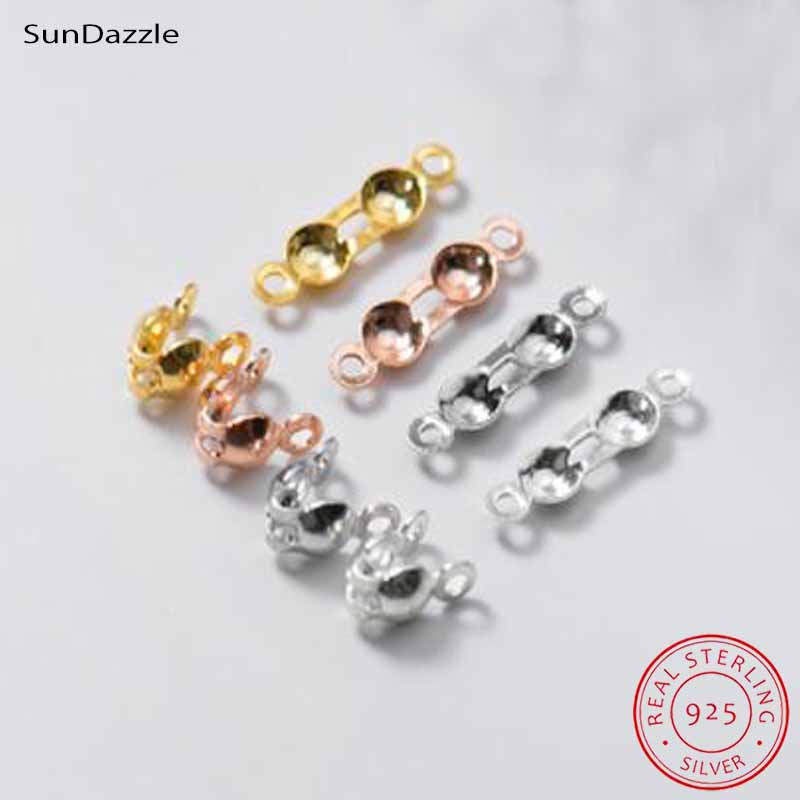 Jewelry Making At Home - 4pcs Genuine Real Pure Solid 925