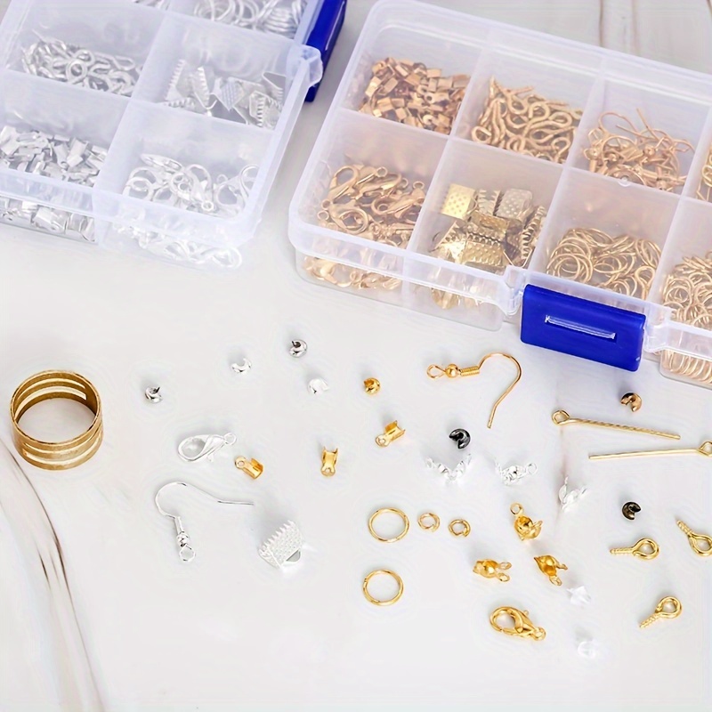 Jewelry Making At Home - 1420pcs 1box Jewelry Findings Set Earring