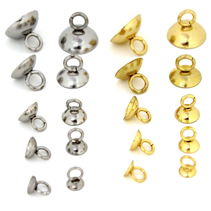 Jewelry Making At Home - 20Pcs 4/5/6/8/10mm Stainless Steel Beads End