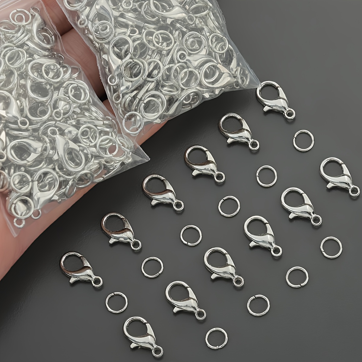 1/2/300pcs Lobster Clasps Open - огляд і ціна Jewelry Making At Home