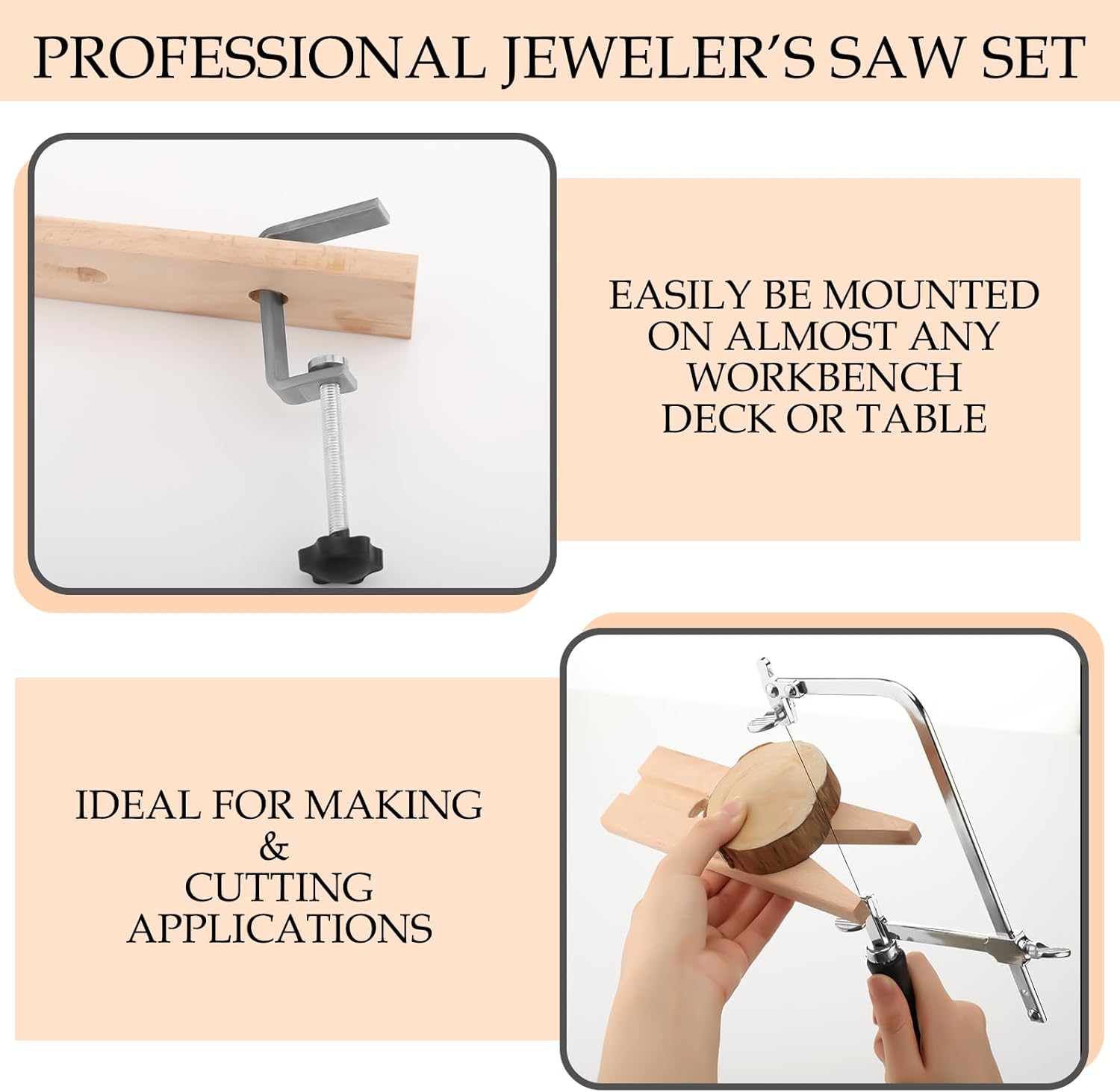 3-in-1 Adjustable Jeweler's Sa - огляд і ціна Jewelry Making Machines