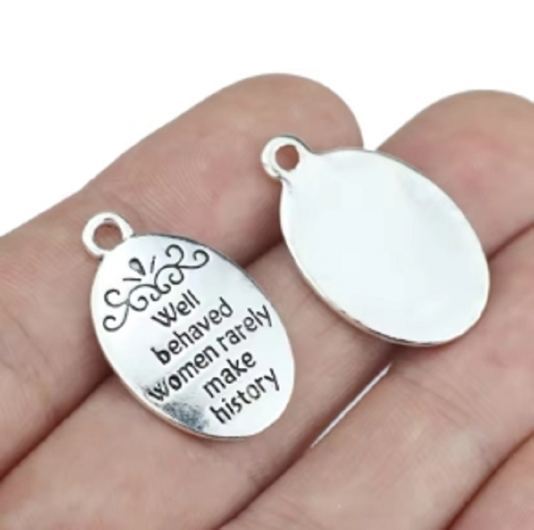10 Pcs/Lot Oval Antique Silver - огляд і ціна Jewelry Making History