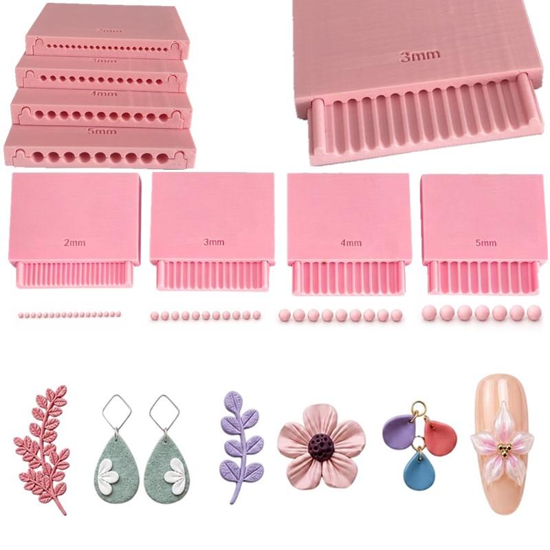 Polymer Clay Bead Roller Templ - огляд і ціна Jewelry Making Board