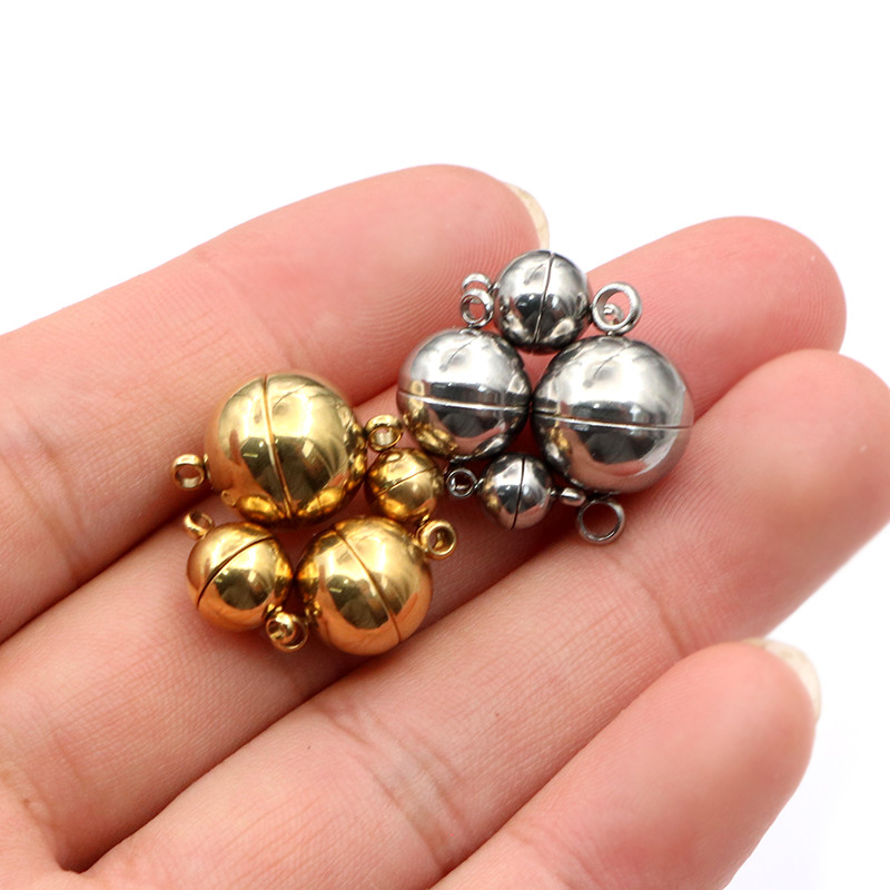 5Pairs 6/8/10/12mm Round Stain - огляд і ціна Jewelry Making At Home