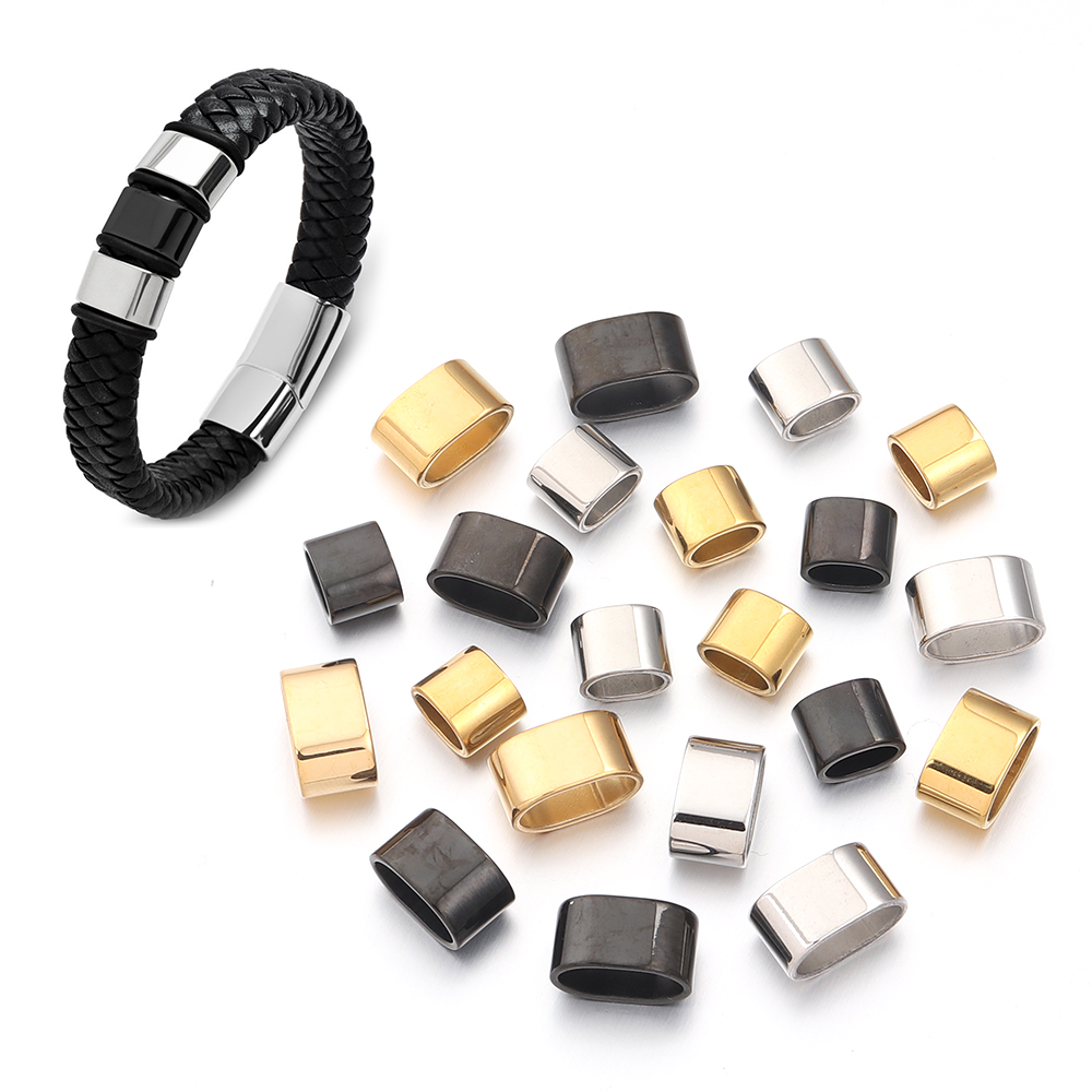 6pcs Flat Stainless Steel Tube - огляд і ціна Jewelry Making At Home