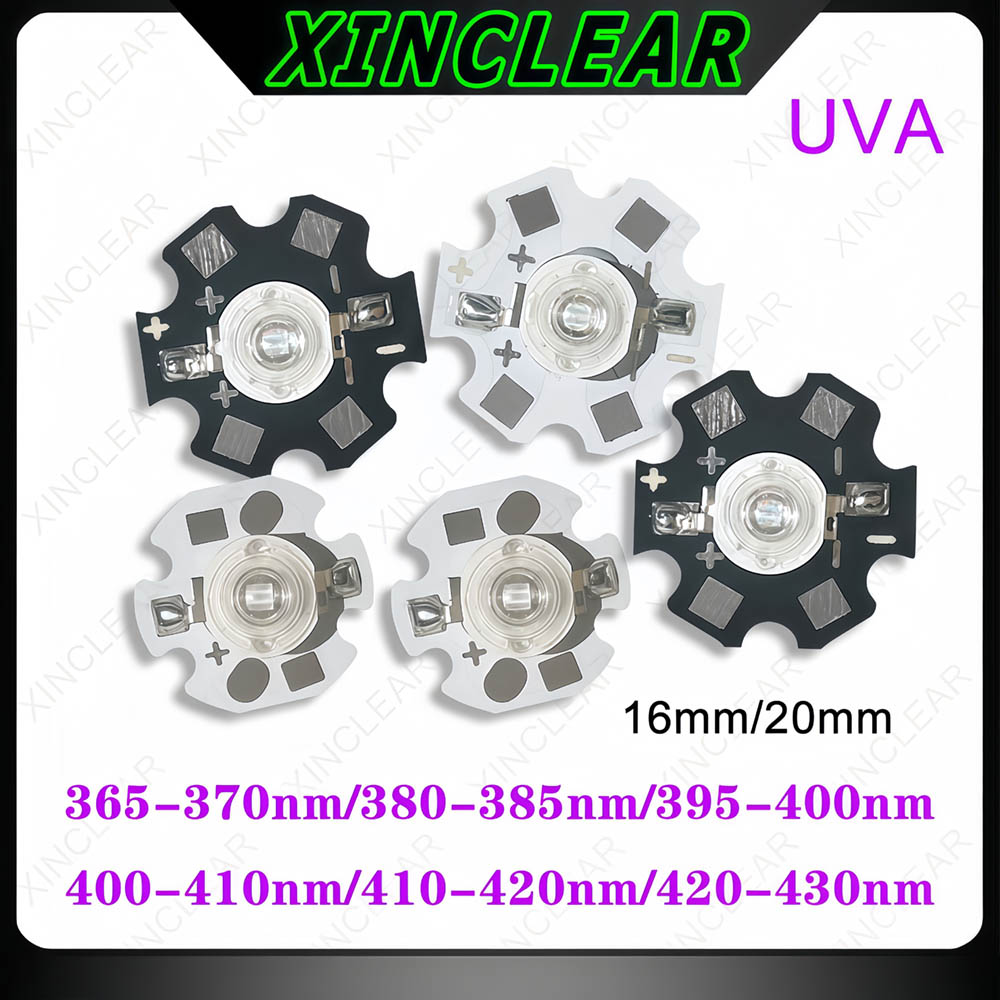 3W UVA LED Chips UVA 370nm 380 - огляд і ціна Jewelry Making Board