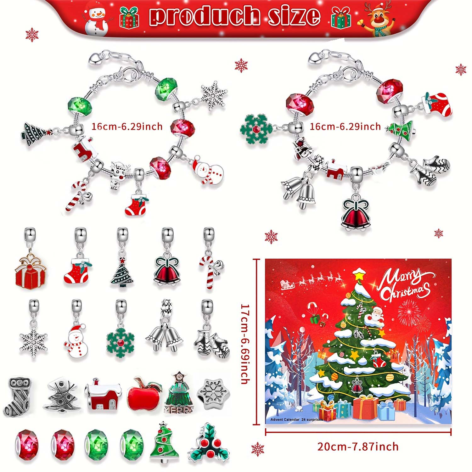 Creative Christmas 24-Day Coun - огляд і ціна Jewelry Making At Home