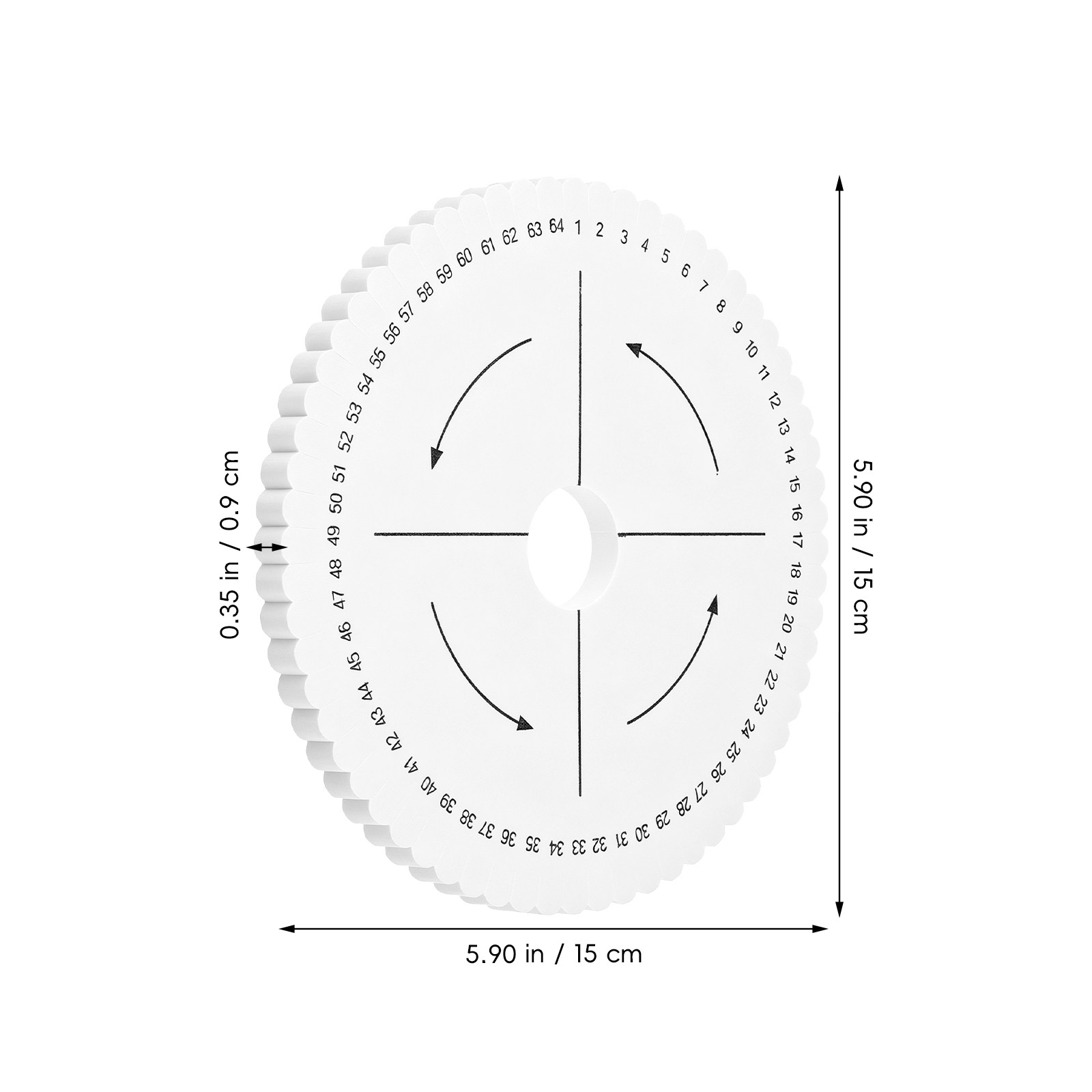 Round Kumihimo Braiding Plates - огляд і ціна Jewelry Making Board